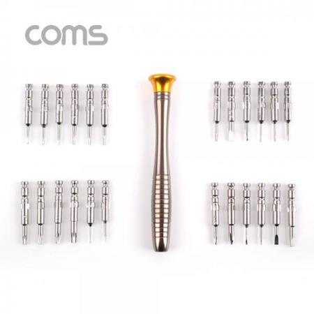 디바이스마트,수공구/전자공구/전동공구 > 작업공구 > 드라이버류 > 드라이버세트,Coms,공구-드라이버 세트(정밀) / 휴대용 포켓 / 25 in 1 / driver set [ID666],휴대용 포켓 / 25 in 1 / driver set