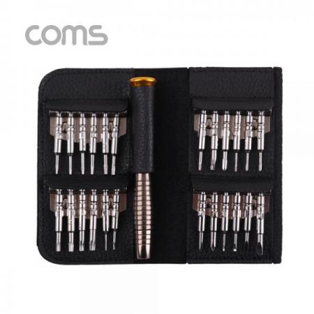 디바이스마트,수공구/전자공구/전동공구 > 작업공구 > 드라이버류 > 드라이버세트,Coms,공구-드라이버 세트(정밀) / 휴대용 포켓 / 25 in 1 / driver set [ID666],휴대용 포켓 / 25 in 1 / driver set