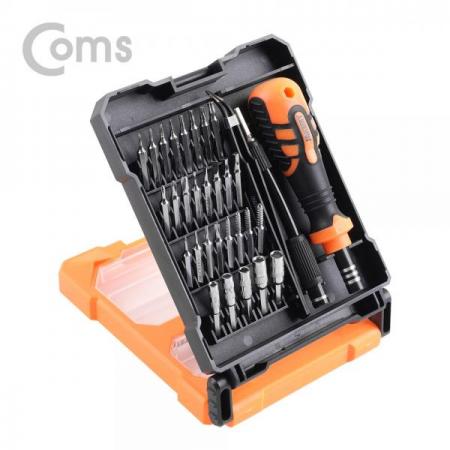 디바이스마트,수공구/전자공구/전동공구 > 작업공구 > 드라이버류 > 드라이버세트,Coms,공구-드라이버세트 (33 in 1) [IF106],다양한 드라이버가 한곳에