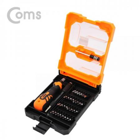 디바이스마트,수공구/전자공구/전동공구 > 작업공구 > 드라이버류 > 드라이버세트,Coms,공구-드라이버세트 (34 in 1) [IF107],다양한 드라이버가 한곳에