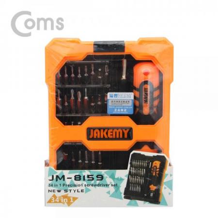 디바이스마트,수공구/전자공구/전동공구 > 작업공구 > 드라이버류 > 드라이버세트,Coms,공구-드라이버세트 (34 in 1) [IF107],다양한 드라이버가 한곳에