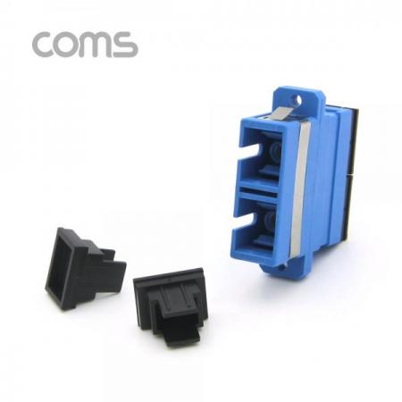 디바이스마트,컴퓨터/모바일/가전 > 네트워크/케이블/컨버터/IOT > 광네트워크 > 광 공구/자재,Coms,광패치코드 커플러, Flange타입 SC F/F, Duplex, Blue [BT339],Flange타입 SC F/F/Duplex/Blue