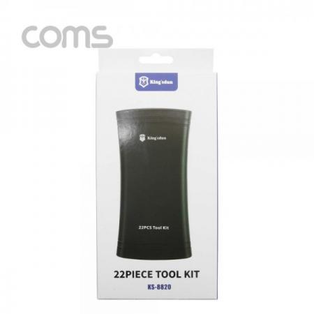 디바이스마트,수공구/전자공구/전동공구 > 작업공구 > 드라이버류 > 드라이버세트,Coms,드라이버 세트(22 in 1)/Black [ID659],드라이버 세트(22 in 1)/Black