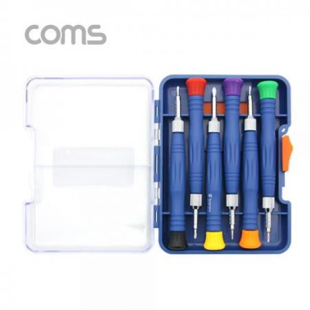 디바이스마트,수공구/전자공구/전동공구 > 작업공구 > 드라이버류 > 드라이버세트,Coms,드라이버 세트(6 in 1) / 공구 [ID660],분해/수리용 공구 세트