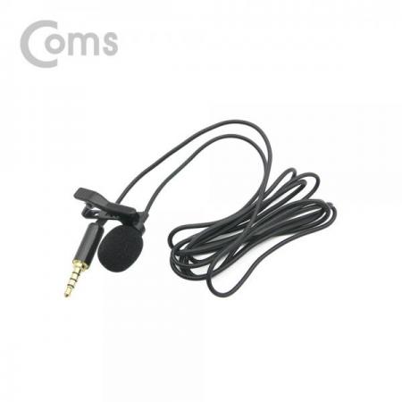 디바이스마트,컴퓨터/모바일/가전 > 음향ㆍ영상ㆍ카메라 > 마이크 > 유선마이크,Coms,마이크 (클립형) Single/ 4극 젠더 포함 [BT492],마이크 (클립형) Single/ 4극 젠더 포함