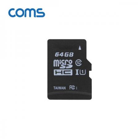 디바이스마트,컴퓨터/모바일/가전 > 저장장치 > 메모리카드/리더기 > MicroSD 카드,Coms,마이크로 SD Class10 64GB / 메모리카드 / Micro SDHC / Micro SD Card / 케이스 포함 [ID546],메모리카드 / Micro SDHC / Micro SD Card / 케이스 포함
