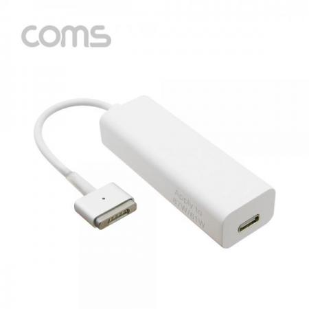 디바이스마트,케이블/전선 > USB 케이블 > OTG(FM) > USB C타입 OTG,Coms,맥북 젠더(Type C), 60W/T 헤드 Macbook 5 P /Type C F / 맥세이프 / Magsafe [ID524],Macbook 5 P /Type C F / 맥세이프 / Magsafe