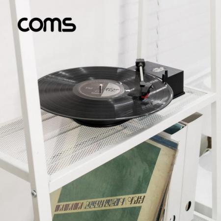 디바이스마트,컴퓨터/모바일/가전 > 음향ㆍ영상ㆍ카메라 > 블루투스 사운드 > 블루투스 휴대용스피커,Coms,미니 USB 턴테이블/LP 레코드 플레이어 (MP3/WAV 변환, 녹음) [ID061],LP 레코드 플레이어 /MP3/WAV 변환/녹음