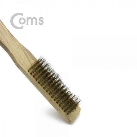 디바이스마트,수공구/전자공구/전동공구 > 작업공구 > 철물/연마공구류 > 브러쉬,Coms,브러쉬(와이어), 20cm/ 나무손잡이 / 신주솔 / 황동 브러쉬 / 와이어 브러시 / 철 브러쉬 [BF127],나무손잡이 / 신주솔 / 황동 브러쉬 / 와이어 브러시 / 철 브러쉬