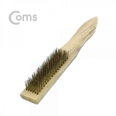 디바이스마트,수공구/전자공구/전동공구 > 작업공구 > 철물/연마공구류 > 브러쉬,Coms,브러쉬(와이어), 20cm/ 나무손잡이 / 신주솔 / 황동 브러쉬 / 와이어 브러시 / 철 브러쉬 [BF127],나무손잡이 / 신주솔 / 황동 브러쉬 / 와이어 브러시 / 철 브러쉬