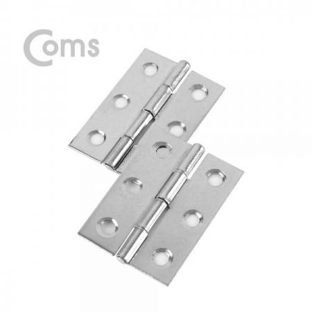 디바이스마트,기계/제어/로봇/모터 > 원자재/DIY 기타 > DIY 부속품,Coms,스텐 경첩 / 44 x 31(mm) [ID309],무난한 색상으로 어디에든 잘어울리는 경첩