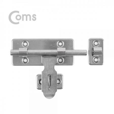 디바이스마트,기계/제어/로봇/모터 > 원자재/DIY 기타 > DIY 부속품,Coms,스텐 빗장 (나사 포함, Door Bolt) / 100 x 35(mm) [ID288],창고문,각종 철제 문 등에 사용 하는 장금장치