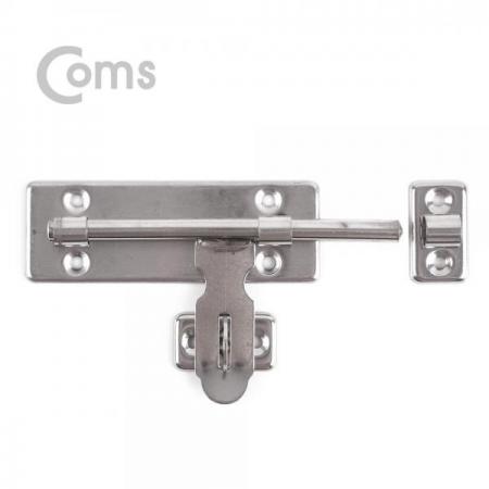 디바이스마트,기계/제어/로봇/모터 > 원자재/DIY 기타 > DIY 부속품,Coms,스텐 빗장 (나사 포함, Door Bolt) / 120 x 35(mm) [ID289],창고문,각종 철제 문 등에 사용 하는 장금장치