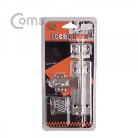 디바이스마트,기계/제어/로봇/모터 > 원자재/DIY 기타 > DIY 부속품,Coms,스텐 빗장 (나사 포함, Door Bolt) / 120 x 35(mm) [ID289],창고문,각종 철제 문 등에 사용 하는 장금장치