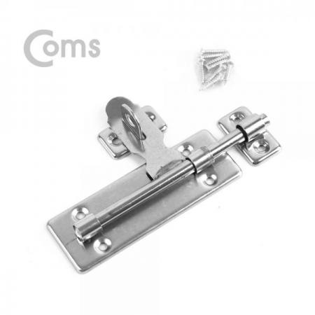 디바이스마트,기계/제어/로봇/모터 > 원자재/DIY 기타 > DIY 부속품,Coms,스텐 빗장 (나사 포함, Door Bolt) / 120 x 35(mm) [ID289],창고문,각종 철제 문 등에 사용 하는 장금장치