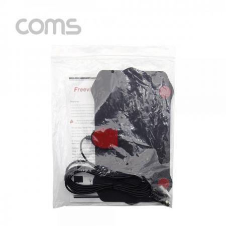 디바이스마트,컴퓨터/모바일/가전 > CCTV/프로젝터/영상장비 > TV카드/영상편집 > 안테나/리모컨,Coms,안테나 수신기(TV12), 디지털 TV 실내용, Black / 필름타입 [ID625],디지털 TV 실내용/Black / 필름타입