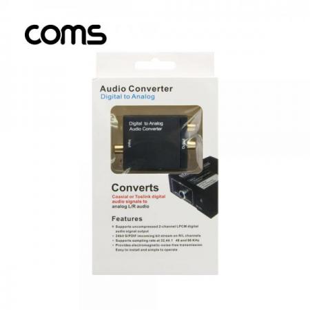 디바이스마트,컴퓨터/모바일/가전 > 음향ㆍ영상ㆍ카메라 > 헤드폰/이어폰 > 악세사리/포터블플레이어,Coms,오디오광 Optical 컨버터(DCA0101) 디지털 to 아날로그 [BT108],컨버터(DCA0101)/디지털 /아날로그