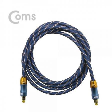 디바이스마트,케이블/전선 > 영상/음향 케이블 > 광오디오 케이블,Coms,오디오광케이블(EMK/Blue) 각/각 2M 6∮, Toslink to Toslink [BT460],각/각 2M 6∮/Toslink to Toslink