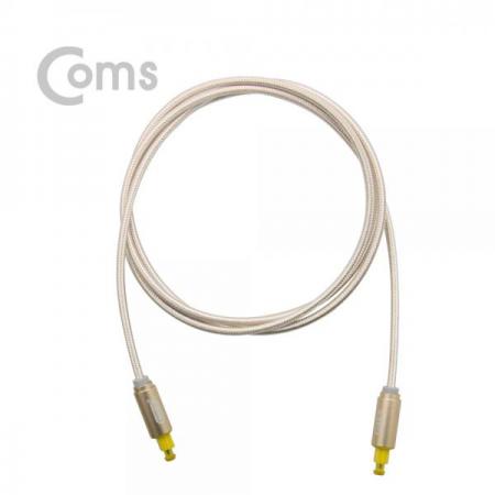 디바이스마트,케이블/전선 > 영상/음향 케이블 > 광오디오 케이블,Coms,오디오광케이블(EMK/Gold) 각/각 1.5M - 4∮, Toslink to Toslink [BT455],각/각 1.5M - 4∮/Toslink to Toslink