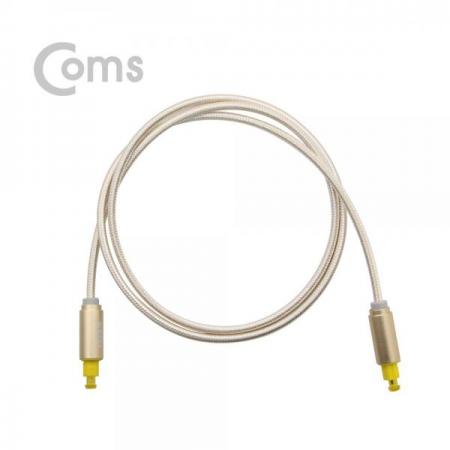 디바이스마트,케이블/전선 > 영상/음향 케이블 > 광오디오 케이블,Coms,오디오광케이블(EMK/Gold) 각/각 1M - 4∮, Toslink to Toslink [BT454],각/각 1M - 4∮/Toslink to Toslink