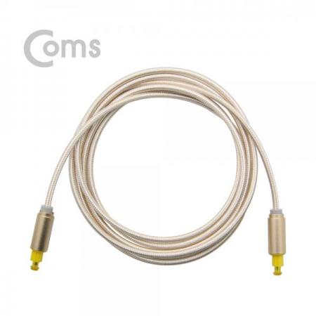 디바이스마트,케이블/전선 > 영상/음향 케이블 > 광오디오 케이블,Coms,오디오광케이블(EMK/Gold) 각/각 2M - 4∮, Toslink to Toslink [BT456],각/각 2M - 4∮/Toslink to Toslink