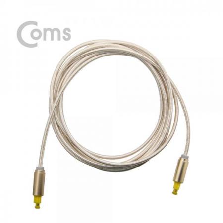 디바이스마트,케이블/전선 > 영상/음향 케이블 > 광오디오 케이블,Coms,오디오광케이블(EMK/Gold) 각/각 3M - 4∮, Toslink to Toslink [BT457],각/각 3M - 4∮/Toslink to Toslink