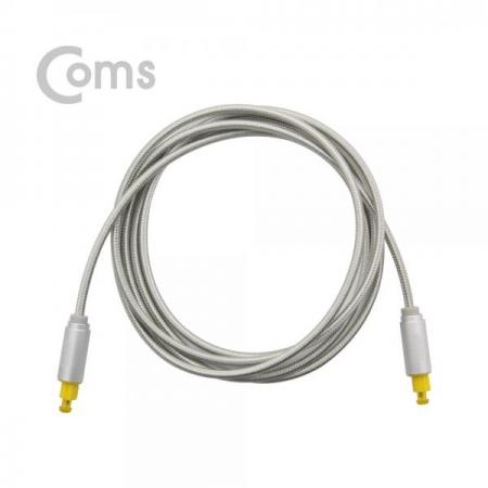 디바이스마트,케이블/전선 > 영상/음향 케이블 > 광오디오 케이블,Coms,오디오광케이블(EMK/Gray) 각/각 2M - 4∮, Toslink to Toslink [BT451],각/각 2M - 4∮/Toslink to Toslink