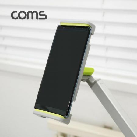 디바이스마트,컴퓨터/모바일/가전 > 스마트폰/스마트기기 > 모바일 주변기기 > 거치대,Coms,접이식 태블릿/스마트폰 스탠드형 거치대, 길이조절, 360도 회전, 각도조절 [BT241],스탠드형 거치대/길이조절/360도 회전/각도조절