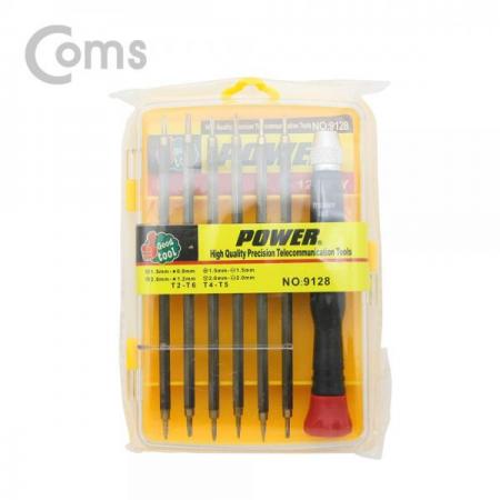 디바이스마트,수공구/전자공구/전동공구 > 작업공구 > 드라이버류 > 드라이버세트,Coms,정밀 드라이버 공구세트 / 일자 / 십자 / 별형 [ID271],실용적인 구성의 정밀 드라이버 세트