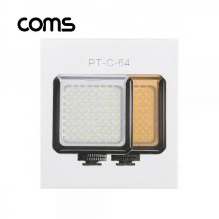 디바이스마트,컴퓨터/모바일/가전 > CCTV/프로젝터/영상장비 > 영상 관련 액세서리,Coms,카메라 / 동영상 촬영용 64 LED 플래시 라이트 / 램프 [ID427],동영상 촬영용 64 LED 플래시 라이트 / 램프