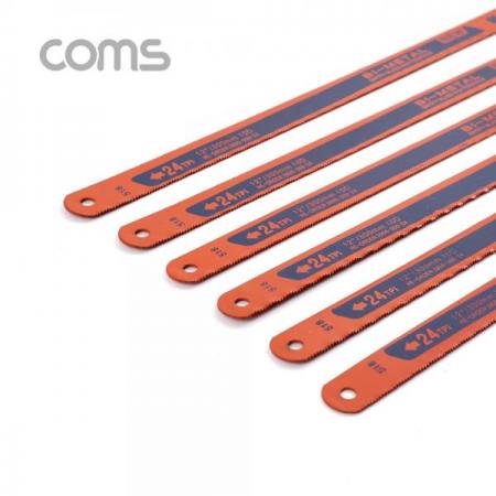 디바이스마트,수공구/전자공구/전동공구 > 작업공구 > 쇠톱/도끼/고지톱,Coms,코텍스 쇠톱날 6개입 / 300mm / K-2269 [CK0226],쇠톱날 6개입 / 300mm / K-2269