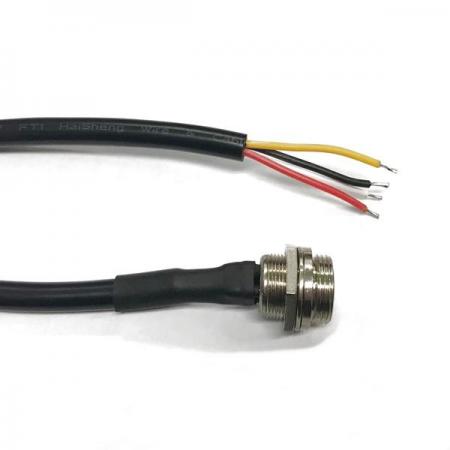 디바이스마트,케이블/전선 > 어셈블리 케이블 > 원형 커넥터 케이블,NW3 (New3),항공잭 써큘러 커넥터 12mm-4핀 cable(1M) [SCN-1204R],항공단자 항공잭 4핀 / 커넥터 홀직경 12mm / 커넥터 타입 수(male) / 케이블 두께 5mm / 케이블 총길이 1M / 전압 300V / 온도 80℃ / 써큘러 캡 : 12MM 별도 판매중!!(코드번호 : 10883885)