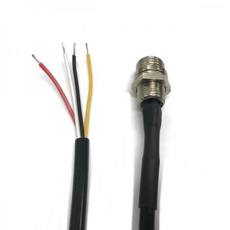디바이스마트,케이블/전선 > 어셈블리 케이블 > 원형 커넥터 케이블,NW3 (New3),항공잭 써큘러 커넥터 12mm-4핀 cable(1M) [SCN-1204R],항공단자 항공잭 4핀 / 커넥터 홀직경 12mm / 커넥터 타입 수(male) / 케이블 두께 5mm / 케이블 총길이 1M / 전압 300V / 온도 80℃ / 써큘러 캡 : 12MM 별도 판매중!!(코드번호 : 10883885)