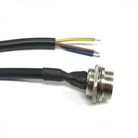 디바이스마트,케이블/전선 > 어셈블리 케이블 > 원형 커넥터 케이블,NW3 (New3),항공잭 써큘러 커넥터 16mm-3핀 cable(1M) [SCN-1603R],항공단자 항공잭 3핀 / 커넥터 홀직경 16mm / 커넥터 타입 수(male) / 케이블 두께 6mm / 케이블 총길이 1M / 전압 500V / 온도 80℃ / 써큘러 캡 : 16MM 별도 판매중!!(코드번호 : 10883886)