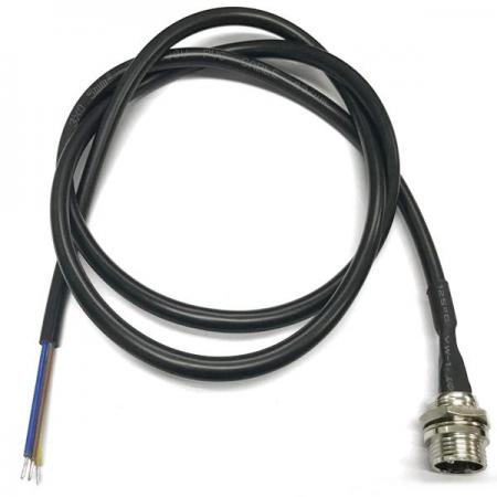 디바이스마트,케이블/전선 > 어셈블리 케이블 > 원형 커넥터 케이블,NW3 (New3),항공잭 써큘러 커넥터 16mm-3핀 cable(1M) [SCN-1603R],항공단자 항공잭 3핀 / 커넥터 홀직경 16mm / 커넥터 타입 수(male) / 케이블 두께 6mm / 케이블 총길이 1M / 전압 500V / 온도 80℃ / 써큘러 캡 : 16MM 별도 판매중!!(코드번호 : 10883886)