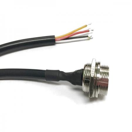 디바이스마트,케이블/전선 > 어셈블리 케이블 > 원형 커넥터 케이블,NW3 (New3),항공잭 써큘러 커넥터 16mm-4핀 cable(1M) [SCN-1604R],항공단자 항공잭 4핀 / 커넥터 홀직경 16mm / 커넥터 타입 수(male) / 케이블 두께 6mm / 케이블 총길이 1M / 전압 500V / 온도 80℃ / 써큘러 캡 : 16MM 별도 판매중!!(코드번호 : 10883886)