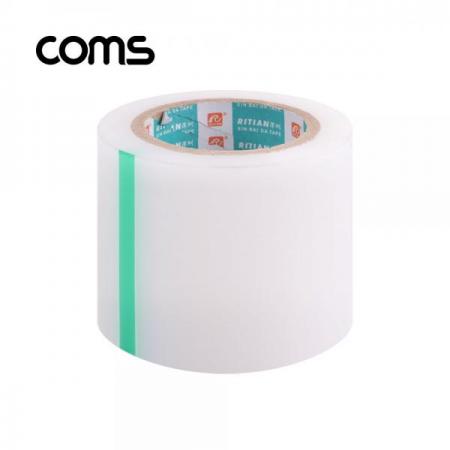 디바이스마트,화학/산업/안전 > 접착제/메꿈제/테이프 > 각종 테이프 > 기타 테이프류,Coms,투명 비닐 테이프 (흠집보호 / 10cm / 68M) [ID642],흠집보호 / 10cm / 68M