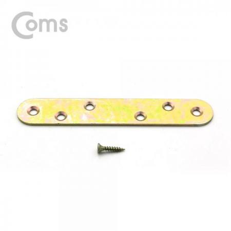 디바이스마트,기계/제어/로봇/모터 > 원자재/DIY 기타 > DIY 부속품,Coms,평철(일자) 4pcs / 115mm X 20mm / 나사못 포함 / -자 [ID322],면과 면을 튼튼하게 잡거나 서로 연결할 때 보강용으로 사용하는 제품