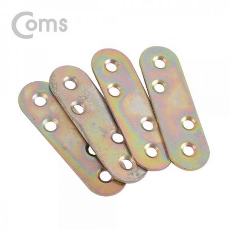 디바이스마트,기계/제어/로봇/모터 > 원자재/DIY 기타 > DIY 부속품,Coms,평철(일자) 4pcs / 55mm X 17mm / 나사못 포함 / -자 [ID319],면과 면을 튼튼하게 잡거나 서로 연결할 때 보강용으로 사용하는 제품