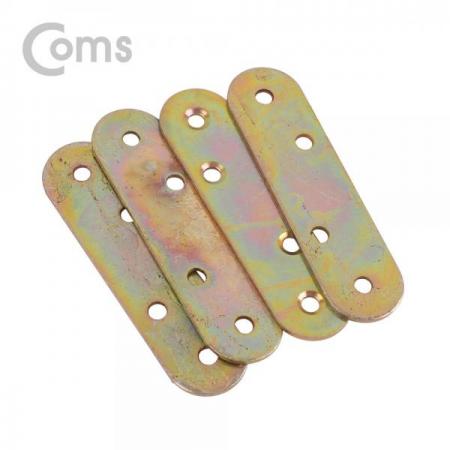 디바이스마트,기계/제어/로봇/모터 > 원자재/DIY 기타 > DIY 부속품,Coms,평철(일자) 4pcs / 76mm X 20mm / 나사못 포함 / -자 [ID320],면과 면을 튼튼하게 잡거나 서로 연결할 때 보강용으로 사용하는 제품