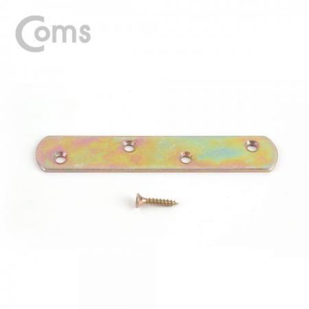 디바이스마트,기계/제어/로봇/모터 > 원자재/DIY 기타 > DIY 부속품,Coms,평철(일자) 4pcs / 96mm X 18mm / 나사못 포함 / -자 [ID321],면과 면을 튼튼하게 잡거나 서로 연결할 때 보강용으로 사용하는 제품