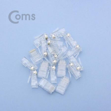 디바이스마트,컴퓨터/모바일/가전 > 네트워크/케이블/컨버터/IOT > 네트워크 자재/공구/타이 > 네트워크 자재,Coms,플러그(RJ45) (8P8C/100EA) / CAT6  / UTP/ 3Prong(접지력우수) [BT481],8P8C/100EA/ CAT6  / UTP/ 3Prong(접지력우수)