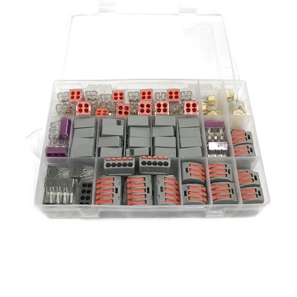 원터치 전선 연결 커넥터 키트 8종 130개입 [NT-KIT-ML008]