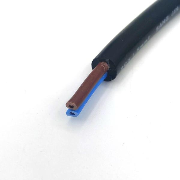 KS IEC 60227-5 (53) VCTF 전원 코드선 1.5SQ x 2C 검정 1롤 (100M)