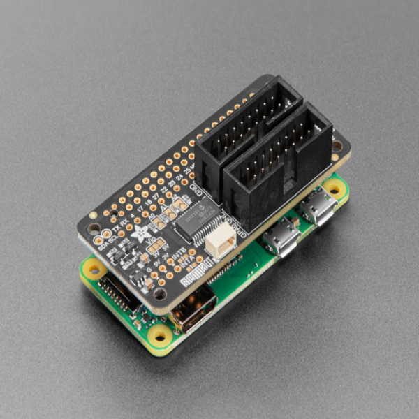 디바이스마트,오픈소스/코딩교육 > 라즈베리파이 > 라즈베리파이 확장보드/HAT,Adafruit,Adafruit GPIO Expander Bonnet - 16 Additional I/O over I2C [ada-4132],라즈베리 파이에 추가적인 작업을 위한 LED,디스플레이,센서등을 추가적으로 연결 할수 있는 확장보드이며 2개의 16-pin IDC 소켓이 동봉 됩니다.