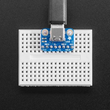 디바이스마트,MCU보드/전자키트 > 전원/신호/저장/응용 > 인터페이스/먹서,Adafruit,Adafruit USB C Breakout Board - Downstream Connection [ada-4090],20.4mm x 14.2mm x 5.0mm / 1.3g USB Micro-C Connecter breakout board 입니다