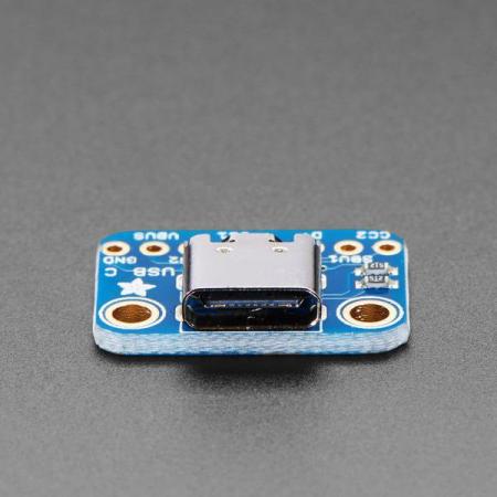 디바이스마트,MCU보드/전자키트 > 전원/신호/저장/응용 > 인터페이스/먹서,Adafruit,Adafruit USB C Breakout Board - Downstream Connection [ada-4090],20.4mm x 14.2mm x 5.0mm / 1.3g USB Micro-C Connecter breakout board 입니다
