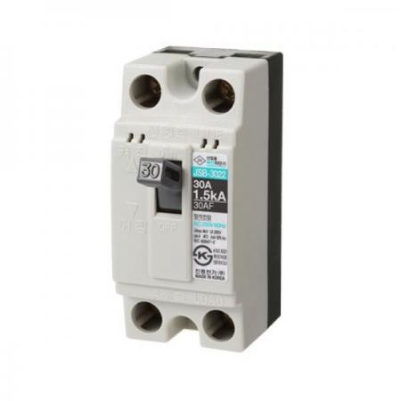 디바이스마트,스위치/부저/전기부품 > 산업용 스위치/제어 기기 > 배선용차단기,진흥전기,산업용 배선차단기 30AF 2P MCCB JSB-3022 (30A),220V / 1.5kA / 2P2E / 열동식 / 32X70X38.8