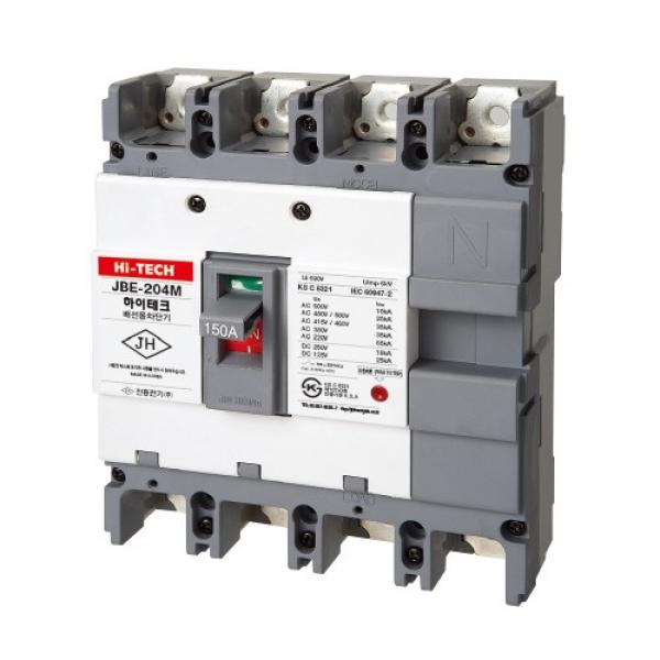 산업용 배선차단기 225AF 4P MCCB JBE-204M (150A)