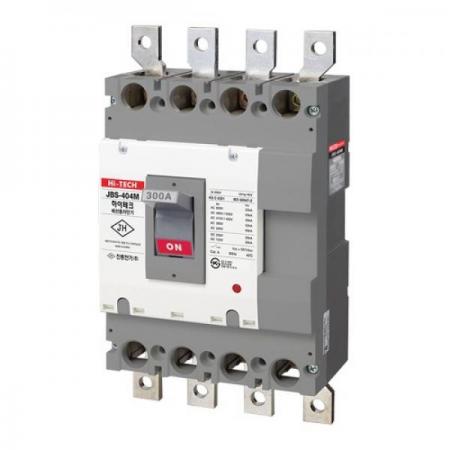디바이스마트,스위치/부저/전기부품 > 산업용 스위치/제어 기기 > 배선용차단기,진흥전기,산업용 배선차단기 400AF 4P MCCB JBS-404M (300A),460V / 35kA / 4P3E / 열동전자식 / 184X257X113